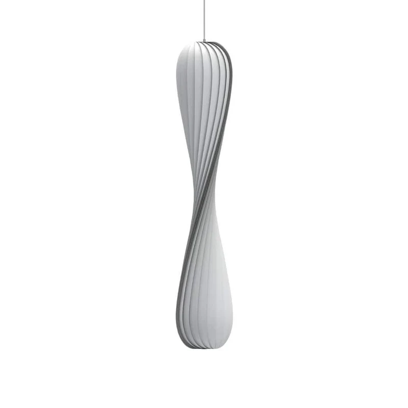TR7 Pendel H: 145 Tom Rossau - Hvid Plast