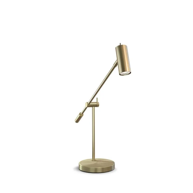 Cato - Bordlampe - Poleret Messing - Belid