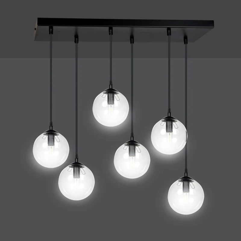 Luminaire Suspension 6 Ampoules
