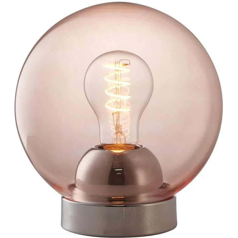 Bubbles Bordlampe Ø18 Rose