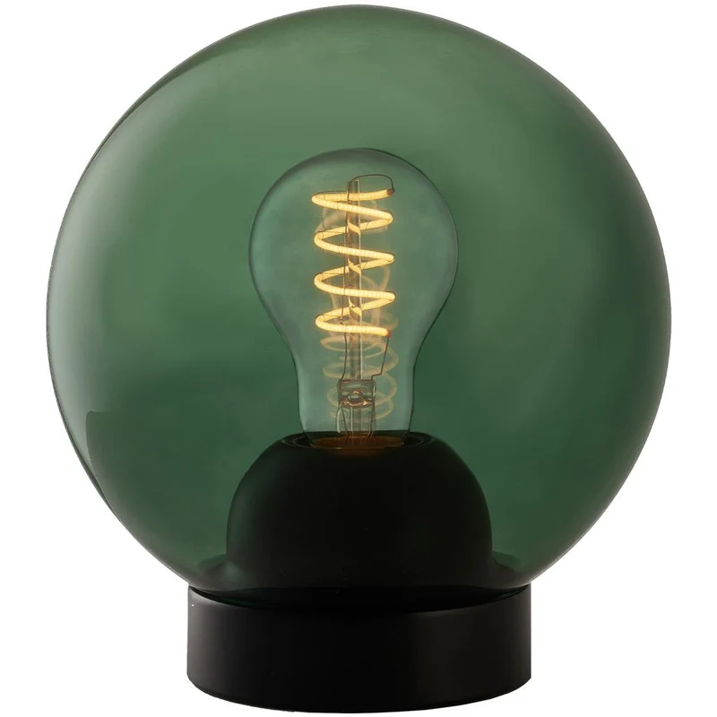 Bubbles Bordlampe Ø18 Grøn