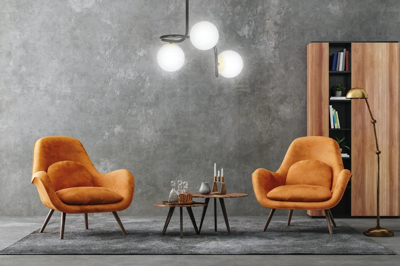 Plafonnier Design Noir