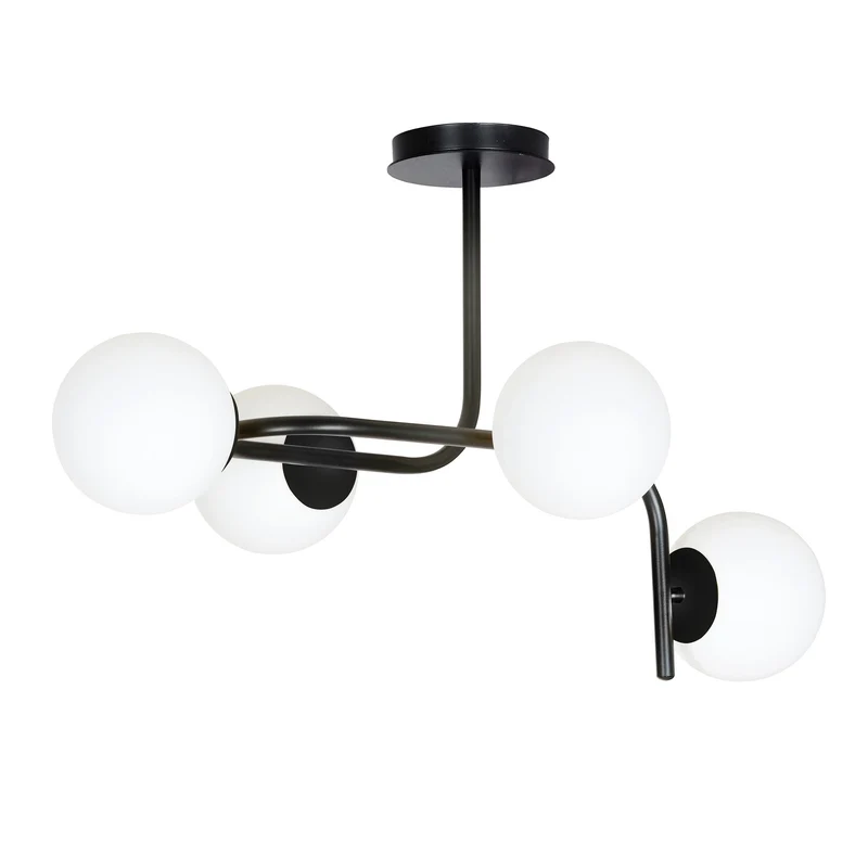 Luminaire Boule Verre Blanc