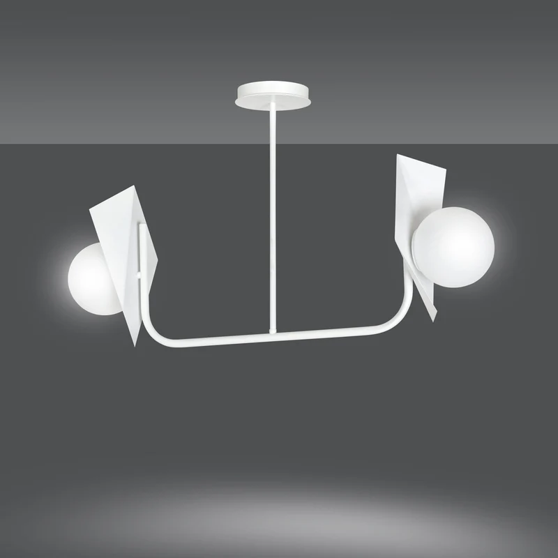 Luminaire Blanc Salon