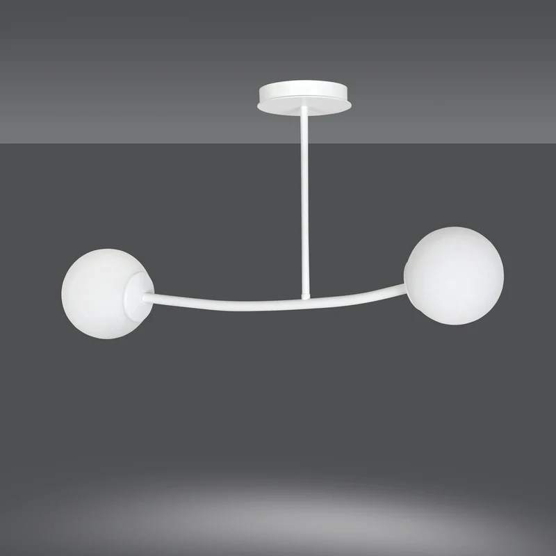 Luminaire Globe Verre Blanc