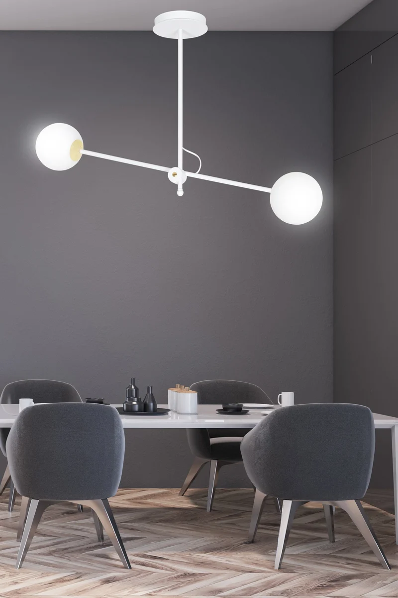 Plafonnier Design Blanc