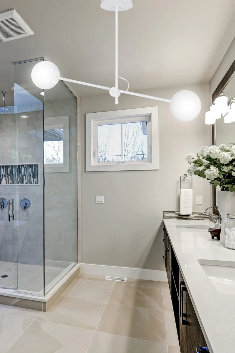 Plafonnier Blanc Design