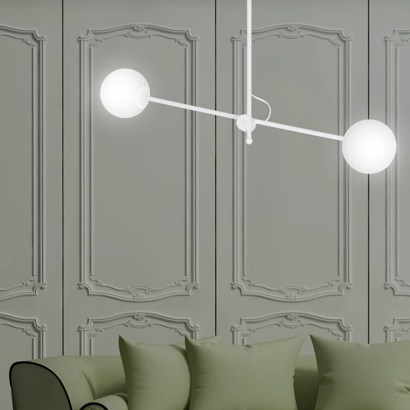 Plafonnier Blanc Design