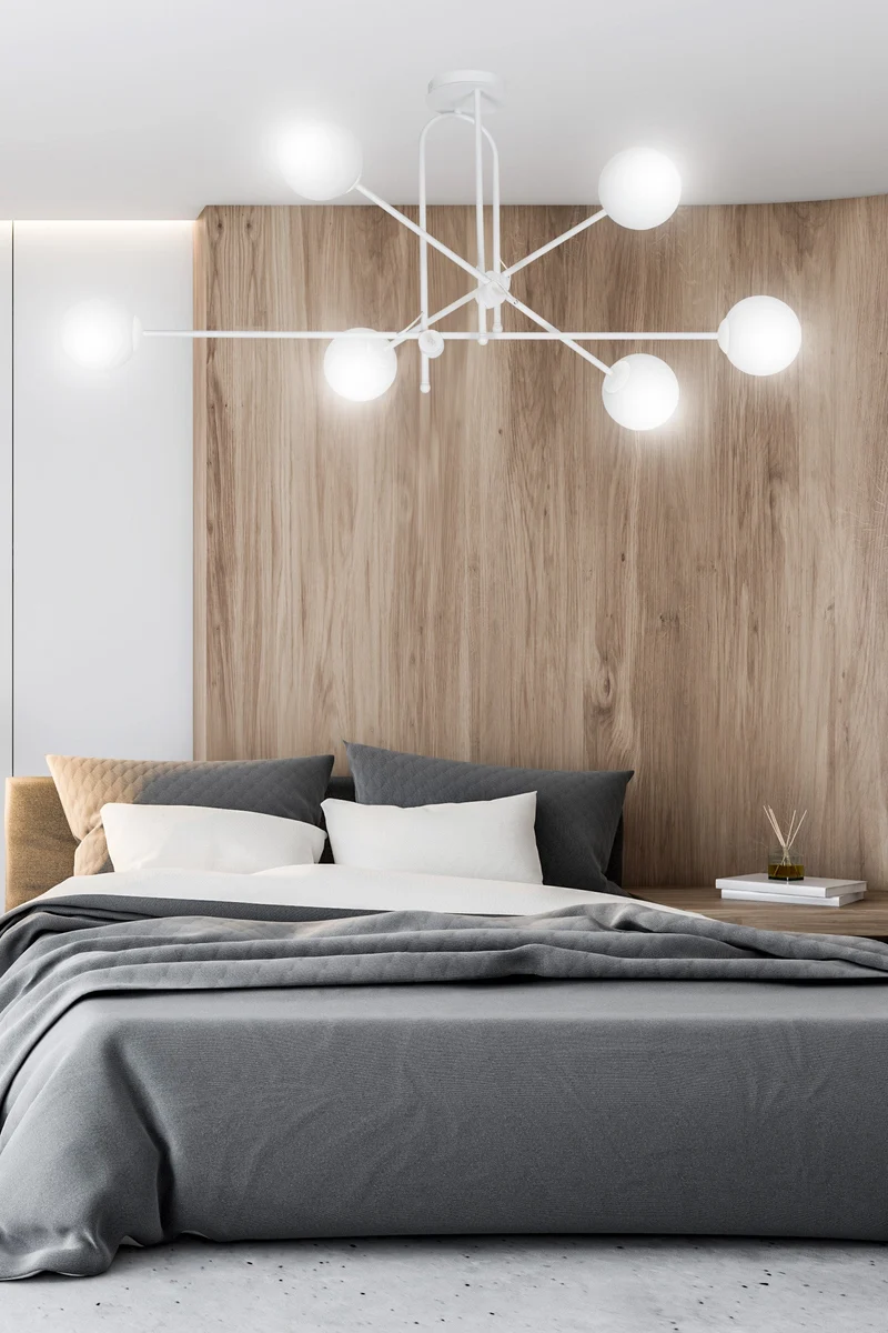 Suspension Luminaire Design Blanc
