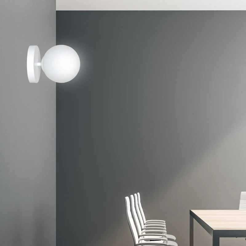 Applique Rond Blanc