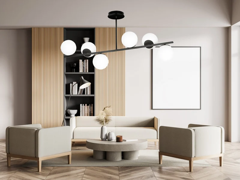 Plafonnier Luminaire Salon Design