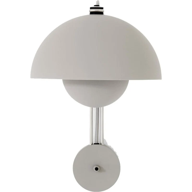 FLOWERPOT VP8 - VÆGLAMPE - MAT LIGHT GREY