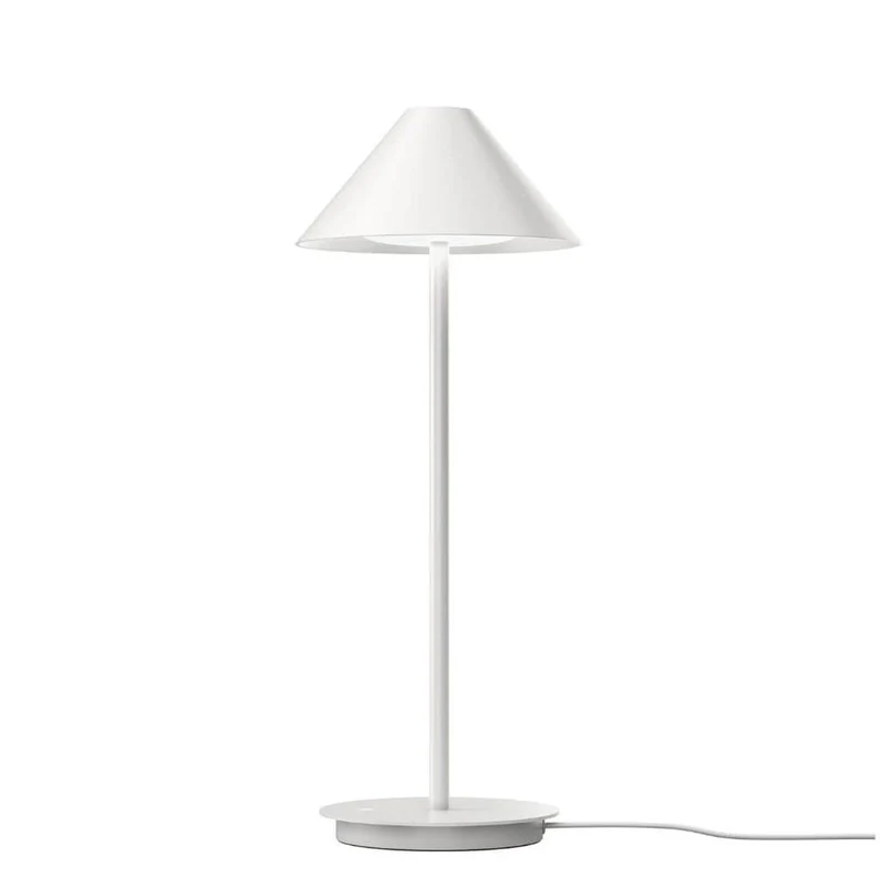 Keglen - Bordlampe LED - Hvid