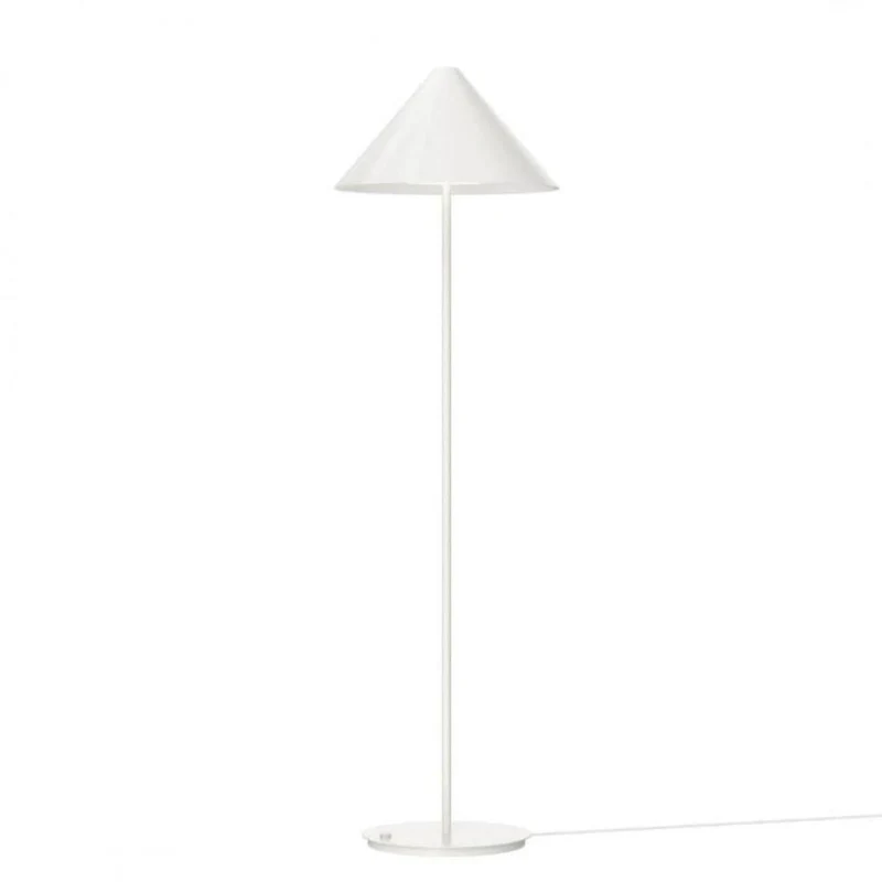 Keglen - Gulvlampe LED - Hvid