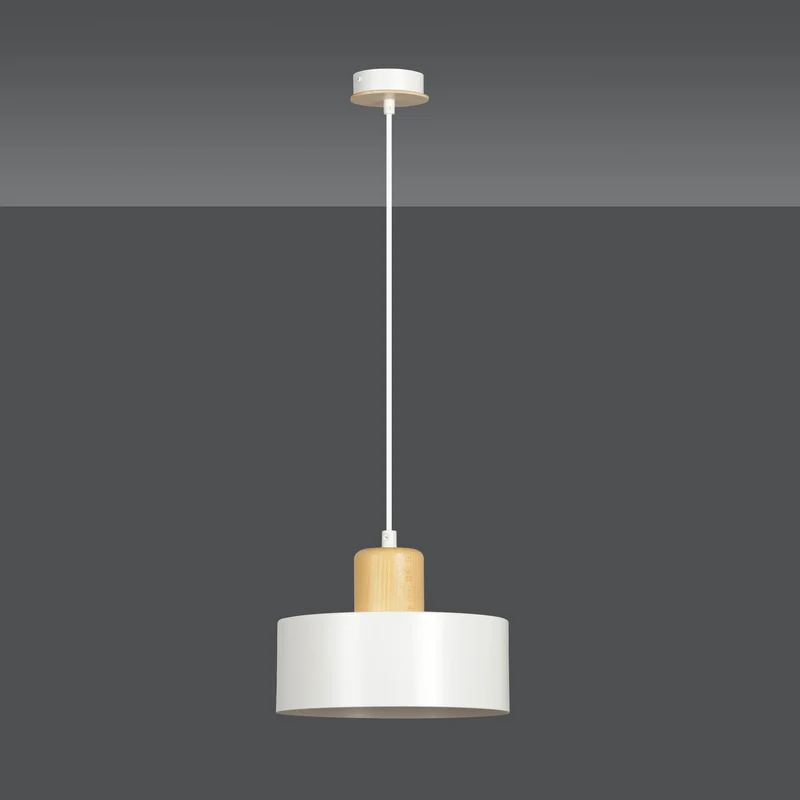 Luminaire Bois Blanc