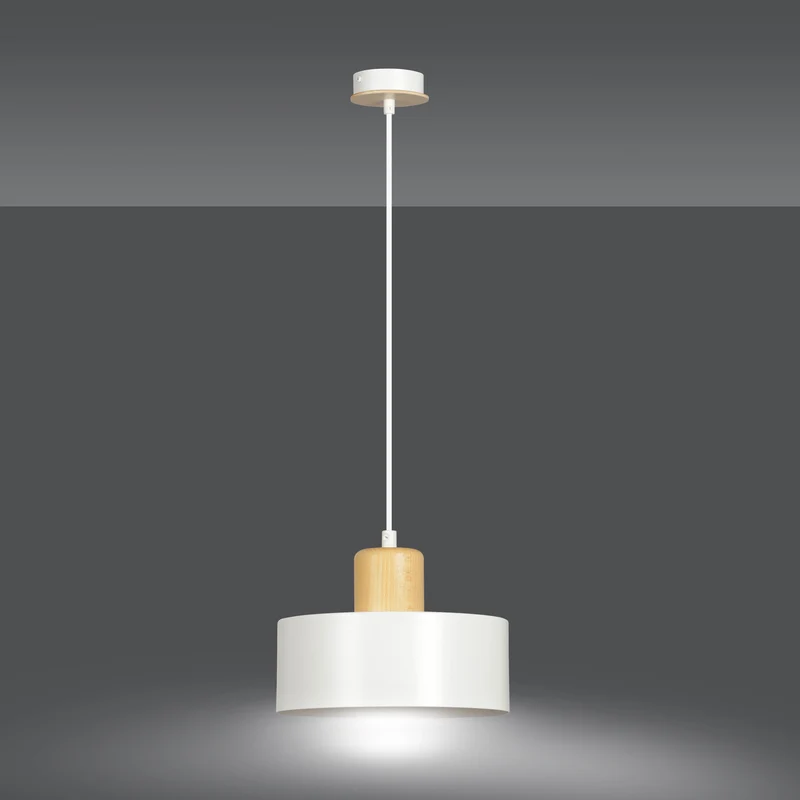 Luminaire Bois Blanc