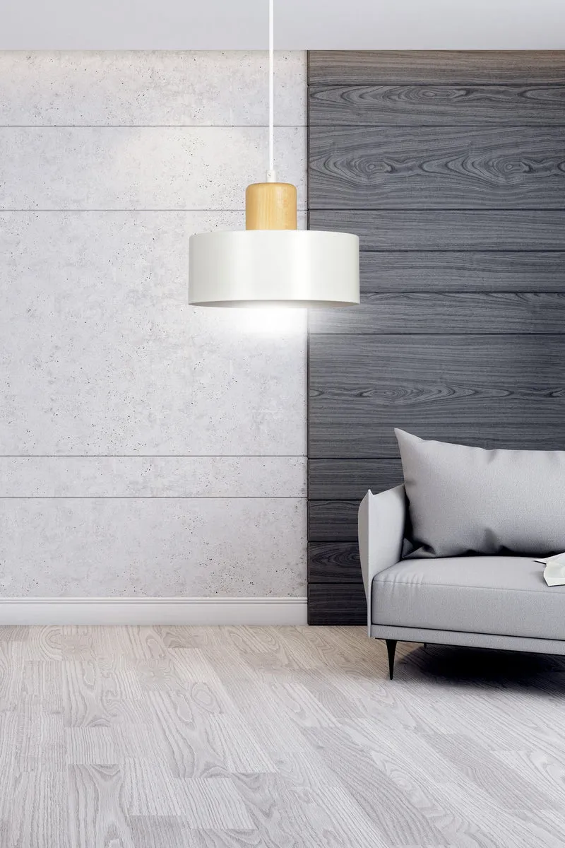 Luminaire Bois Blanc