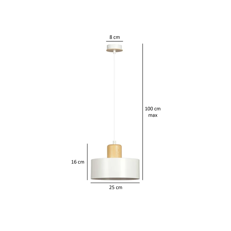 Luminaire Bois Blanc