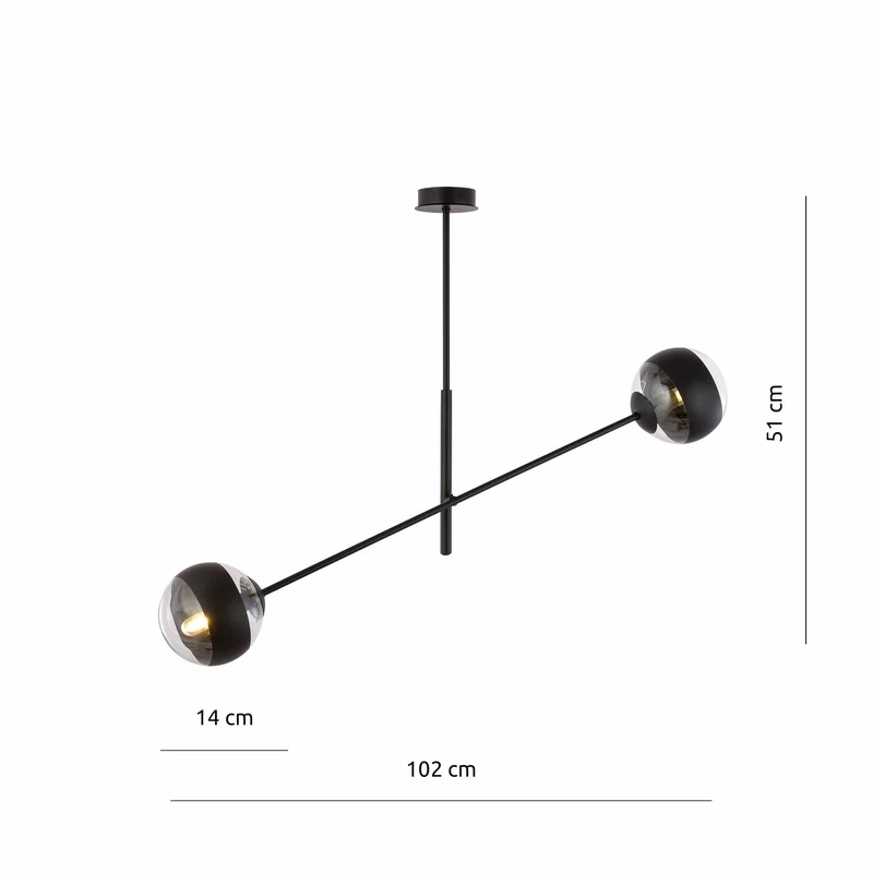 Suspension Boule Verre Pas Cher