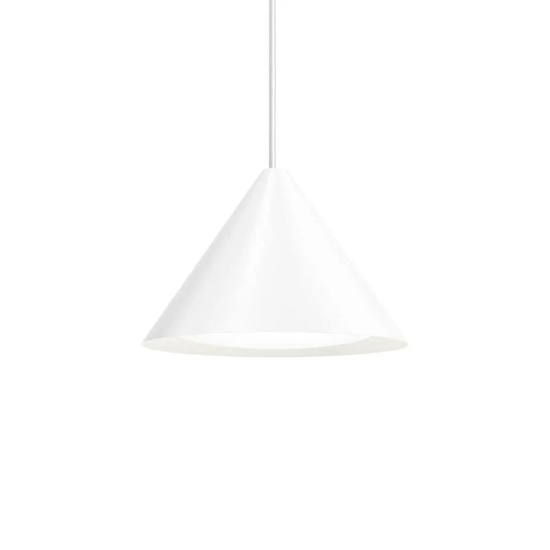 Keglen Ø400 - Pendel LED - Hvid