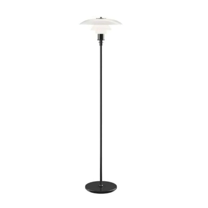 PH 3½-2½ - Gulvlampe - Gulv Sort Metalliseret
