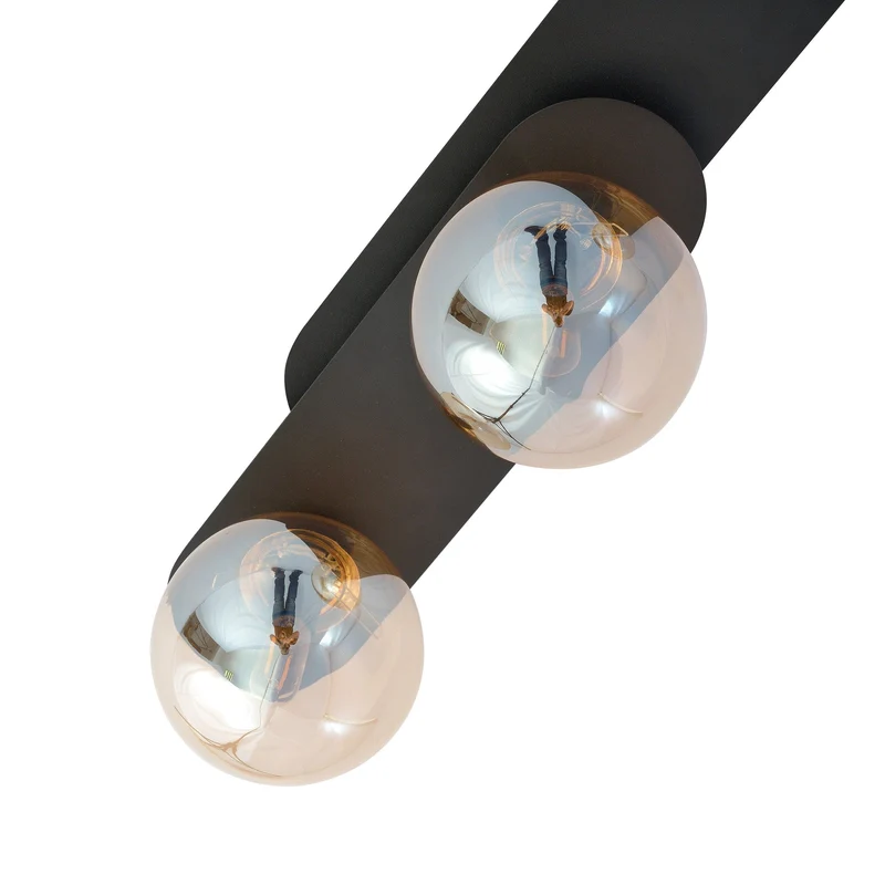 Plafonnier Métal Noir