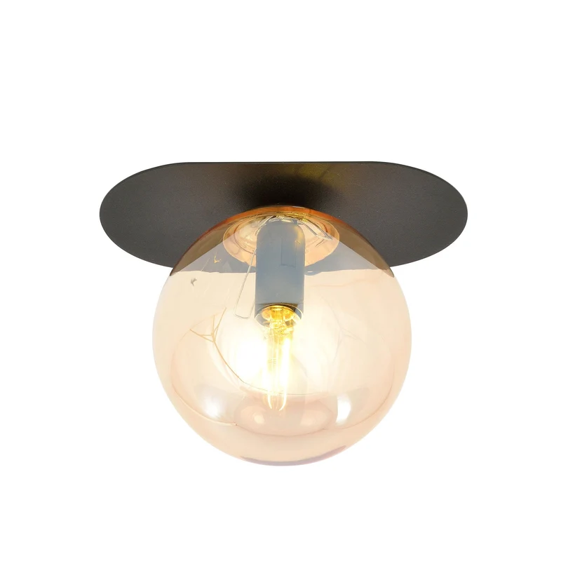 Globe Verre Plafonnier