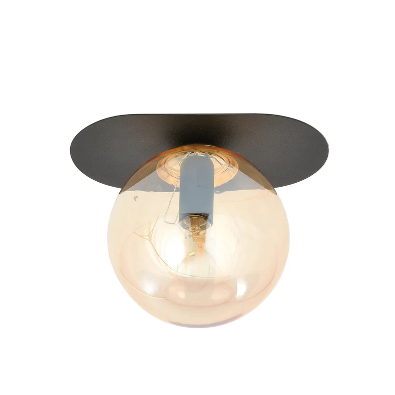 Globe Verre Plafonnier