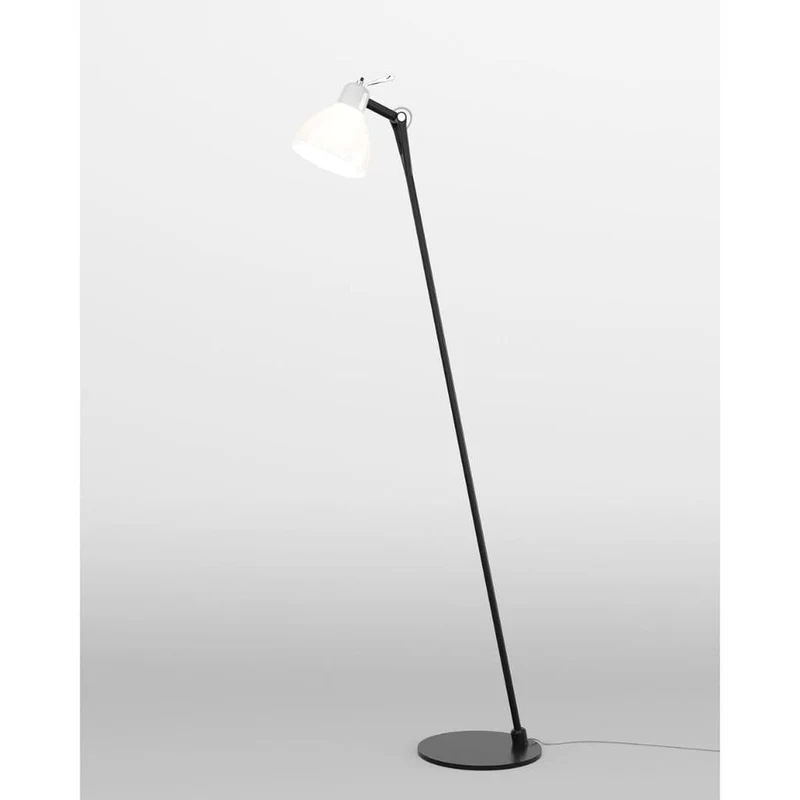 Luxy Glam F0 Gulvlampe Sort/hvid