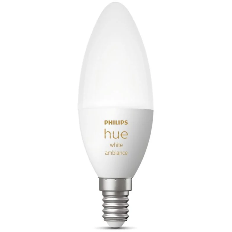 Philips Hue White Ambiance E14 - Justerbar varmhvid LED-pære