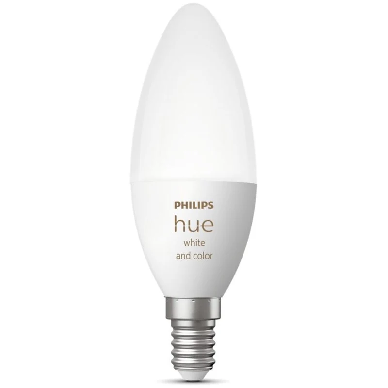 Philips Hue Color E14 - Smart LED-kerte med 16 mio. farver