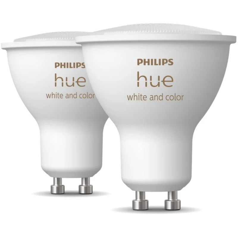Philips Hue Color GU10 Smart Spotlight - 2-Pack