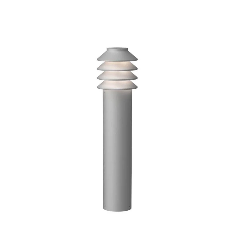 Louis Poulsen Bysted Garden Lang - Slank udendørslampe i aluminium (uden adaptor)