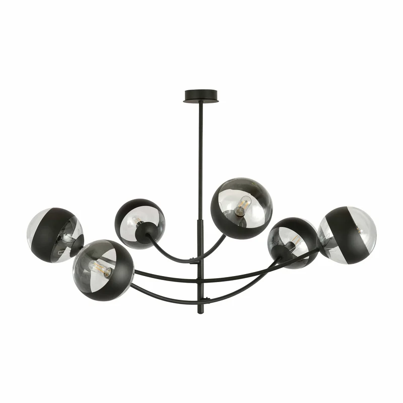 Plafonnier Suspendu Noir