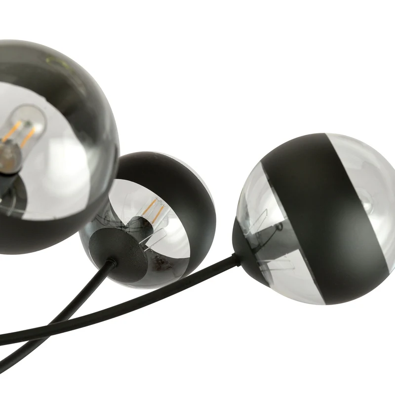 Plafonnier Suspendu Noir