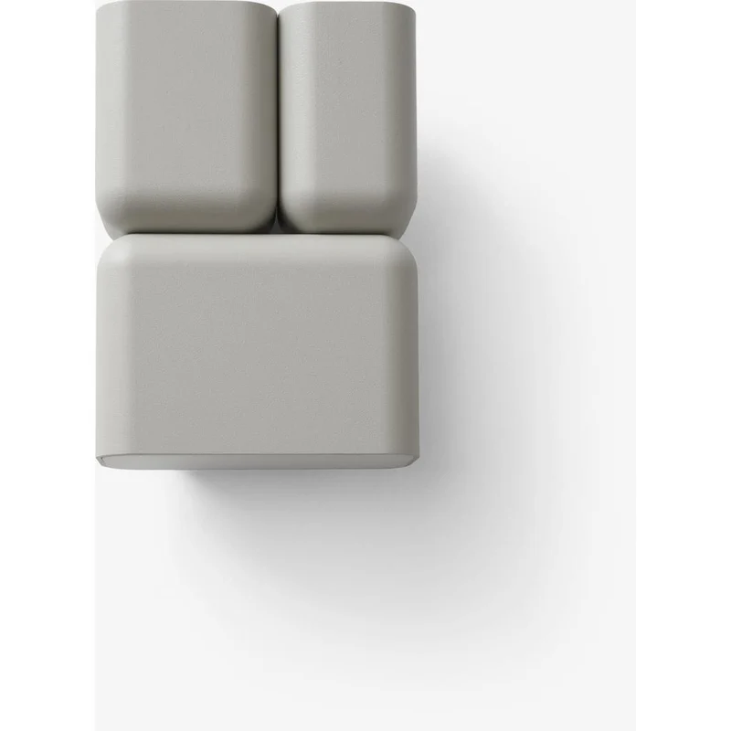 TABATA LN10 - VÆGLAMPE - SILK GREY