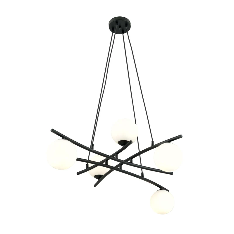 Lustre Suspension Boule En Verre