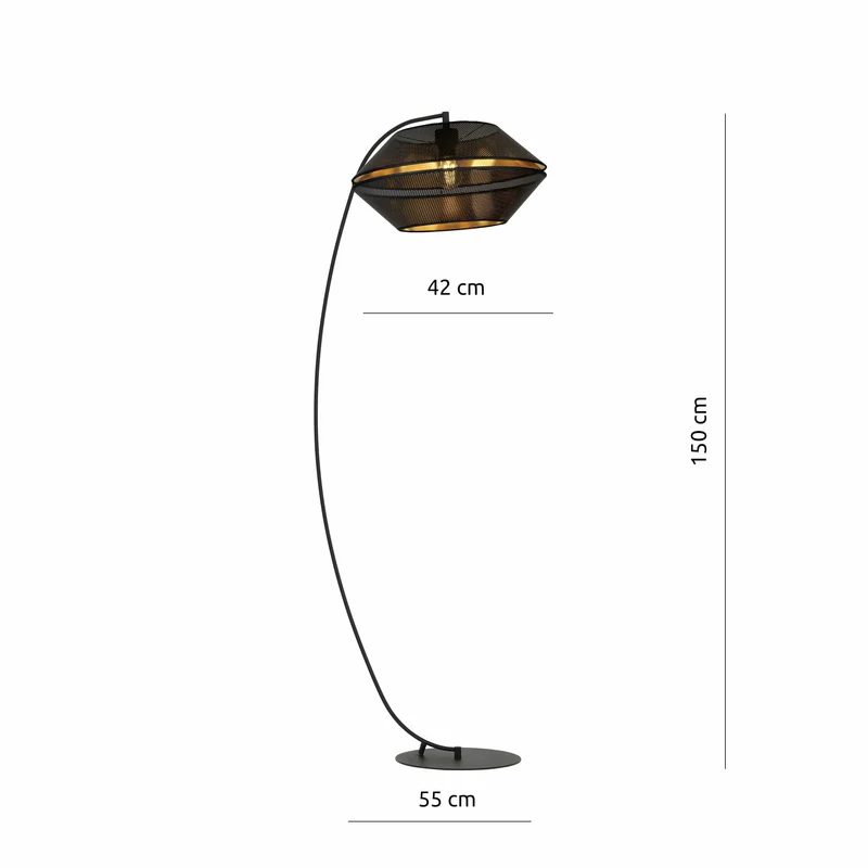 Lampadaire Arceau Salon