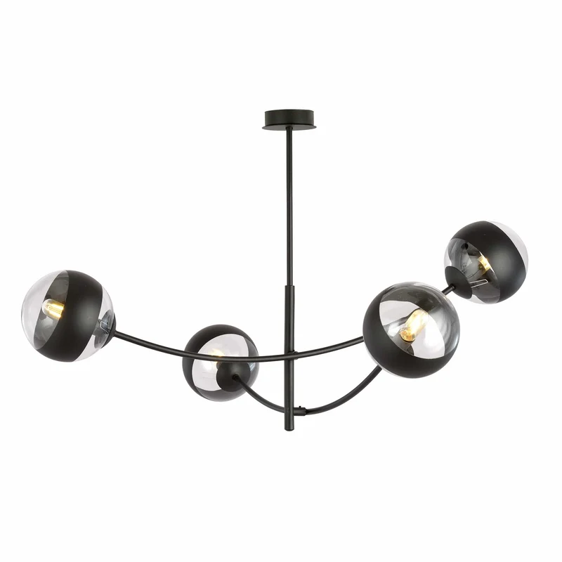 Suspension Luminaire Design Noir