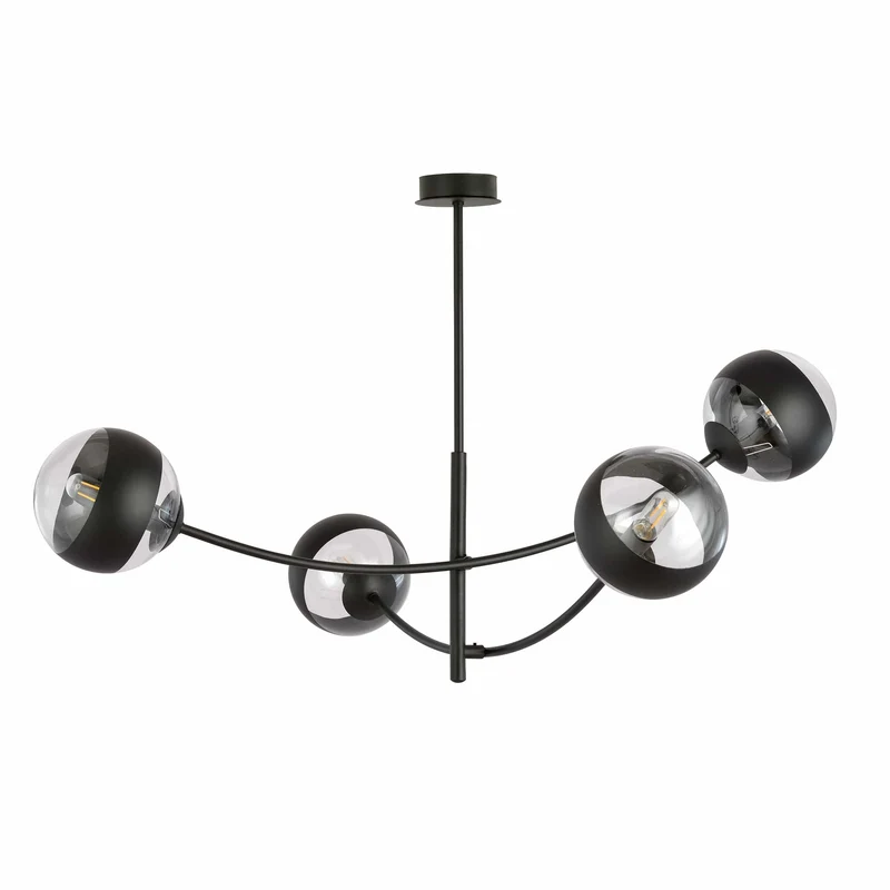 Suspension Luminaire Design Noir