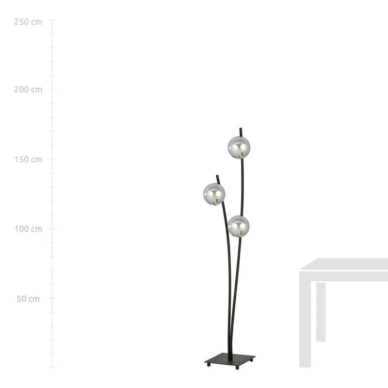 Lampadaire Boule Vintage