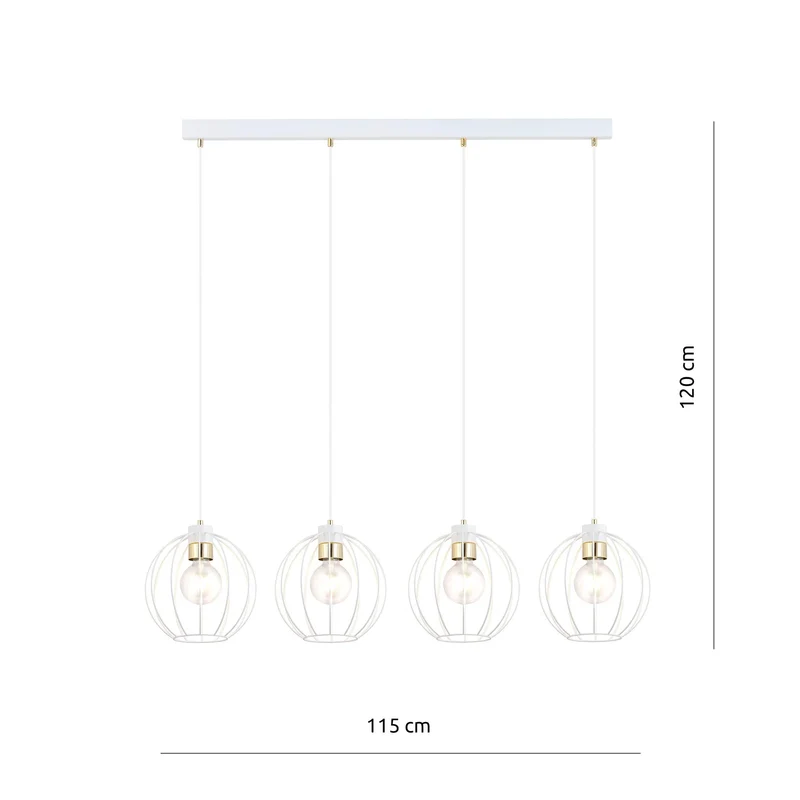 Gino 4 White/Gold