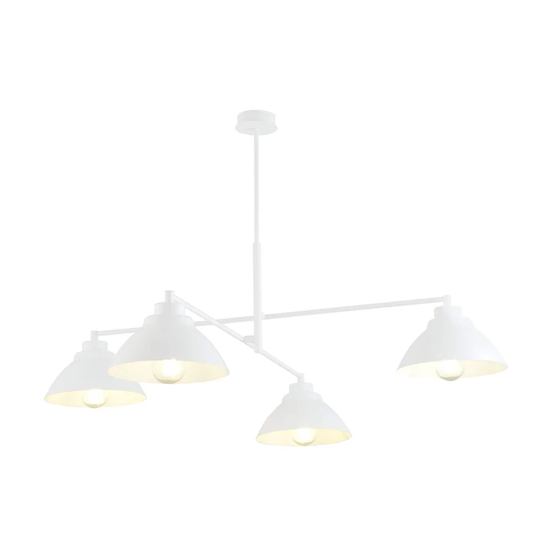 Lustre En Fer Blanc