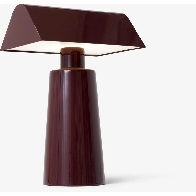 CARET PORTABLE MF1 - BORDLAMPE - BURGUNDY