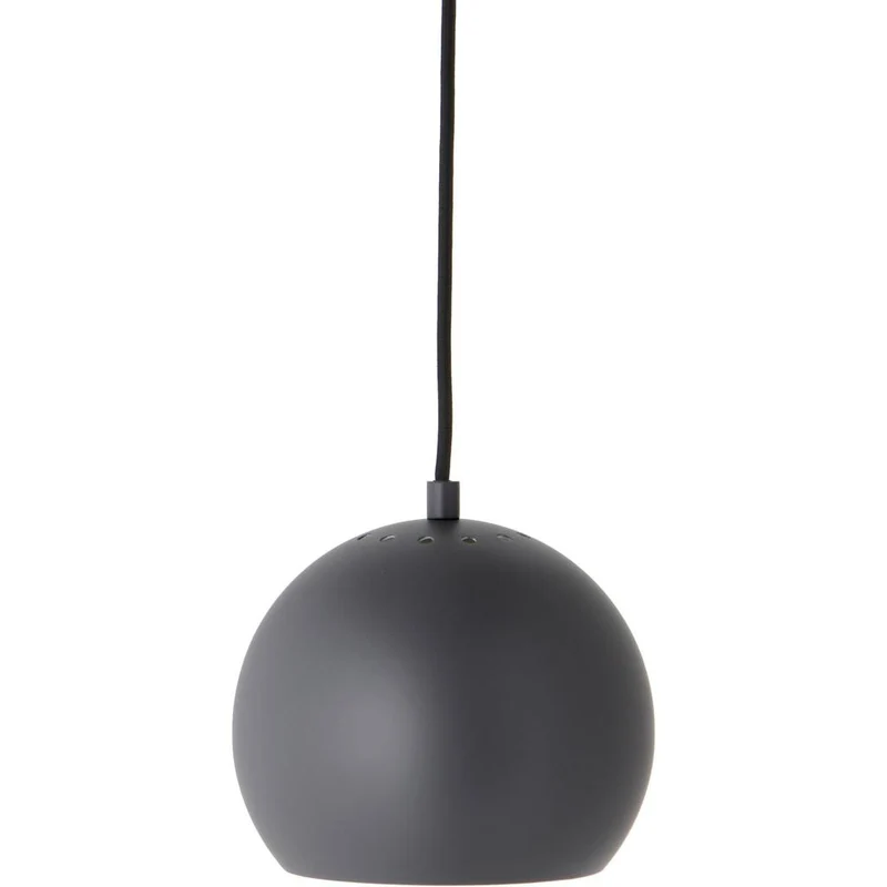 Ball Pendel Mat Mørk Grå NY