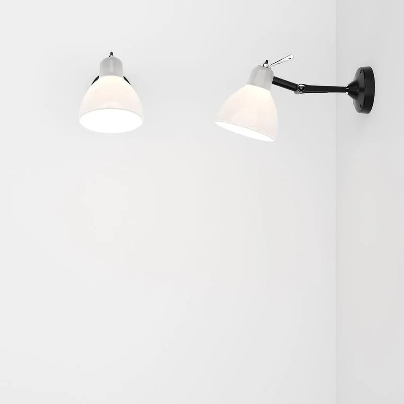 Luxy Glam H0 Væglampe Sort/hvid