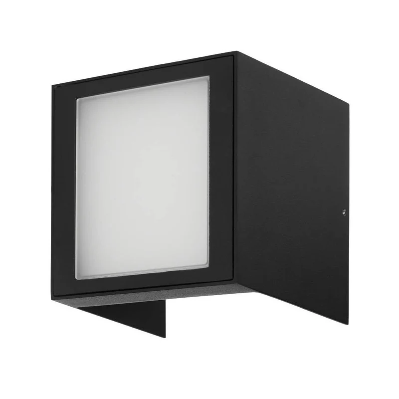 Una Væglampe Sort LED