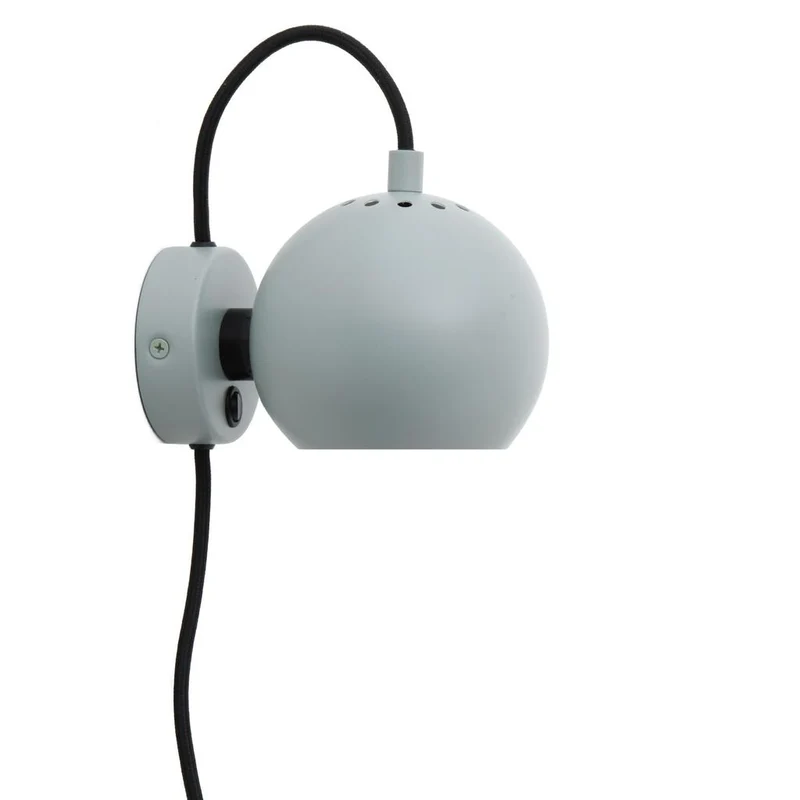 Frandsen Ball Væglampe - Mat Aqua Grøn | Benny Frandsen Designklassiker