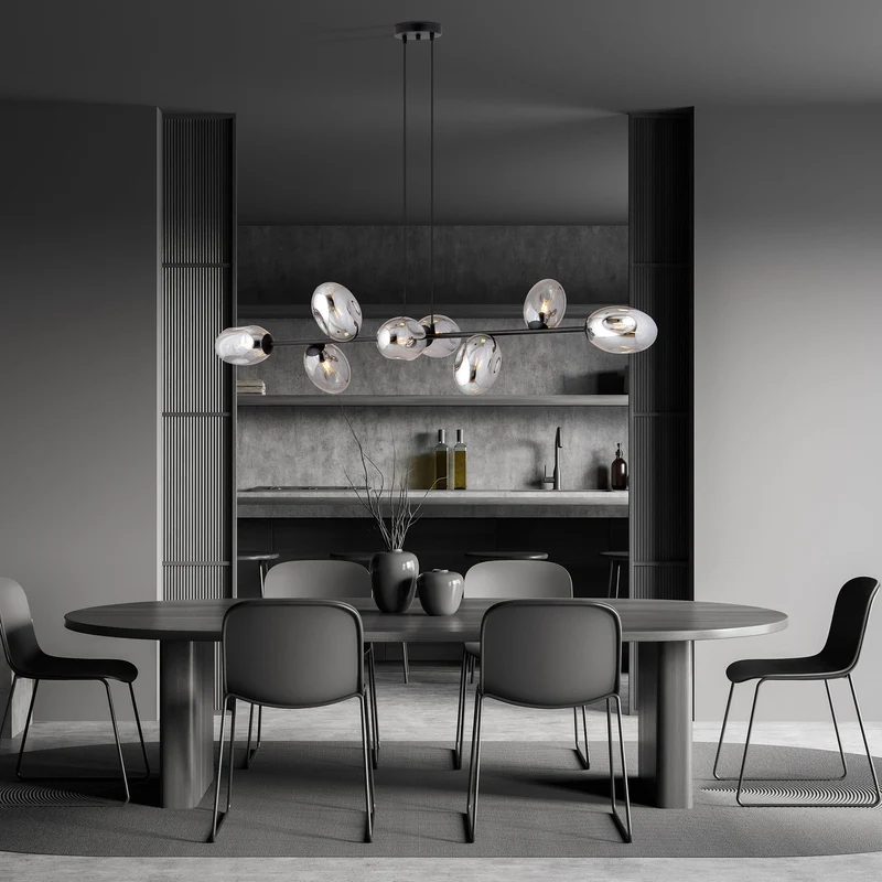Suspension Luminaire Tres Longue