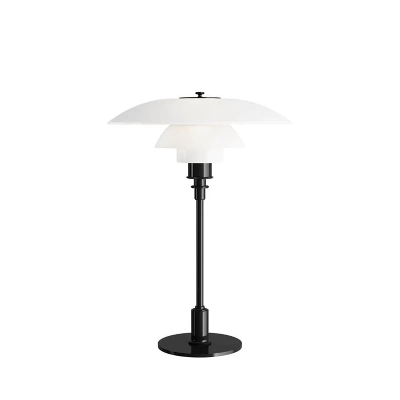 PH 3½-2½ - Bordlampe - Bord Sort Metalliseret